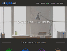Tablet Screenshot of d3digital.net